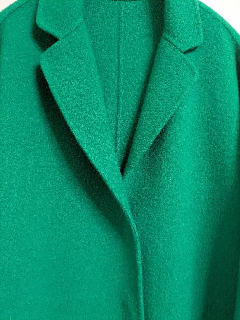 まりん様グリーン チェスターコート フリーサイズ