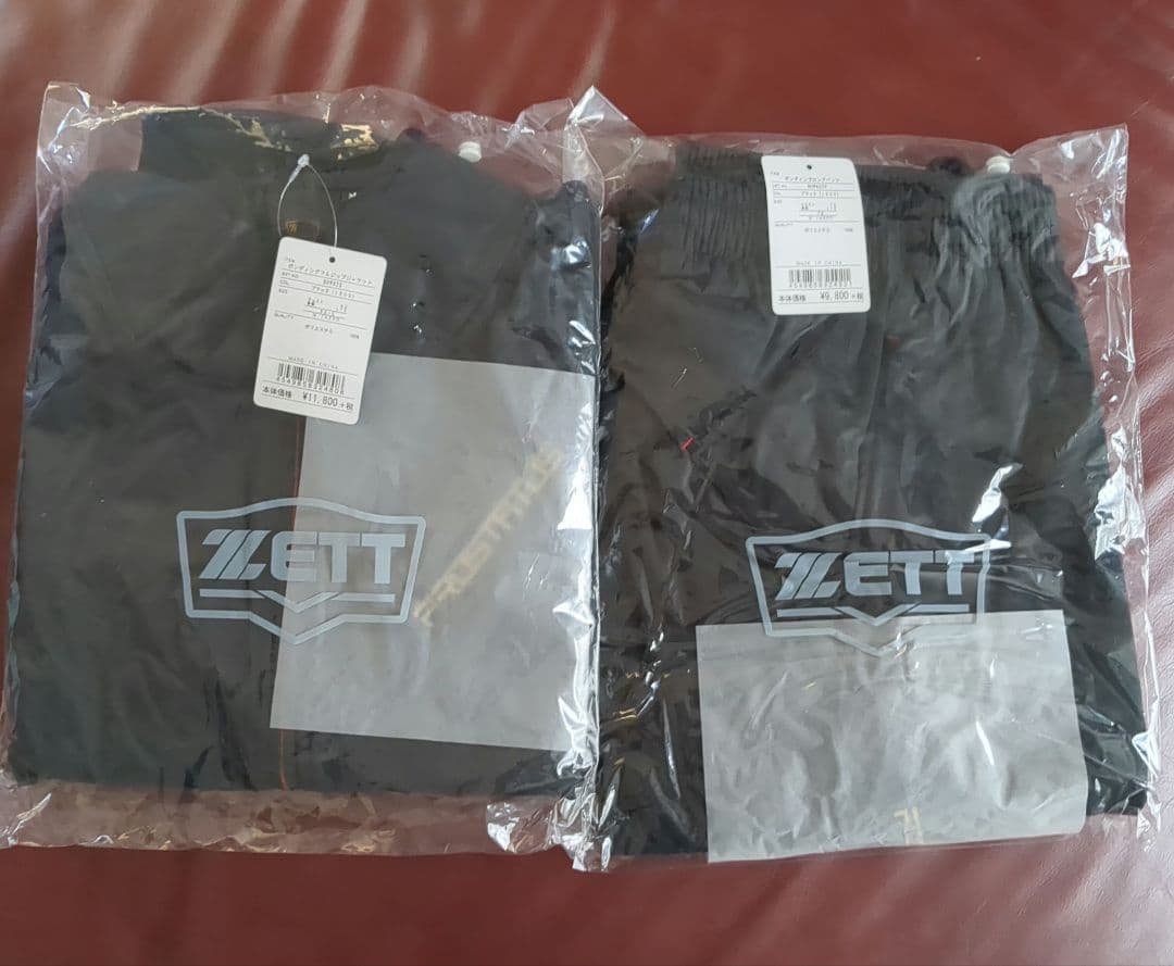 オキオキ　ZETT【ボンディングフルジップジャケット・ロングパンツ】M