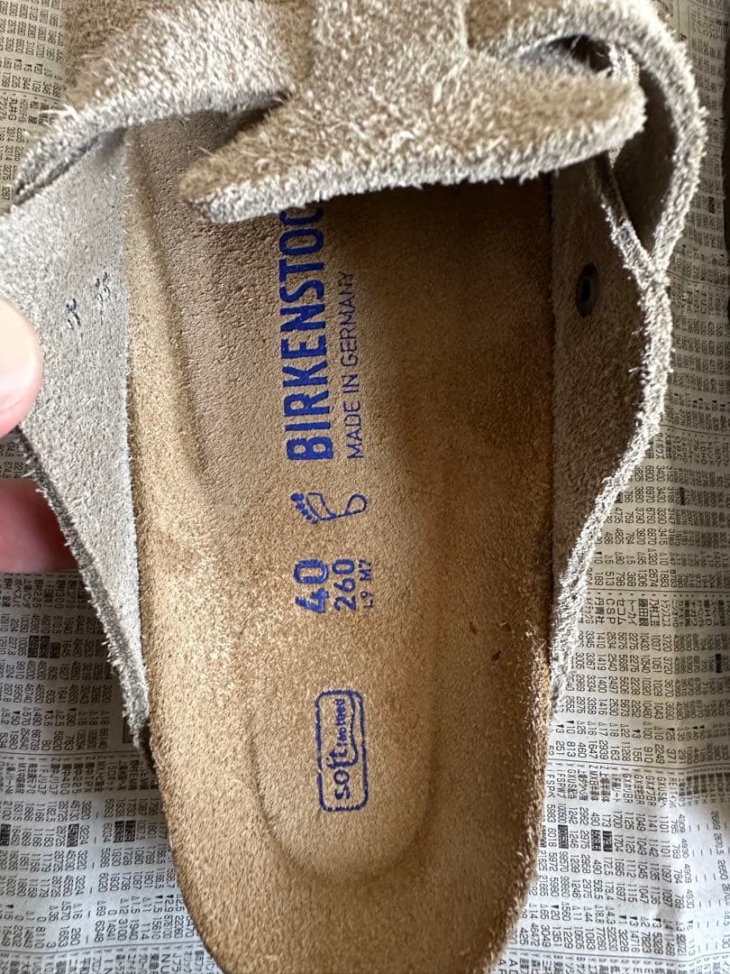 Birkenstock ボストン トープ 26cm