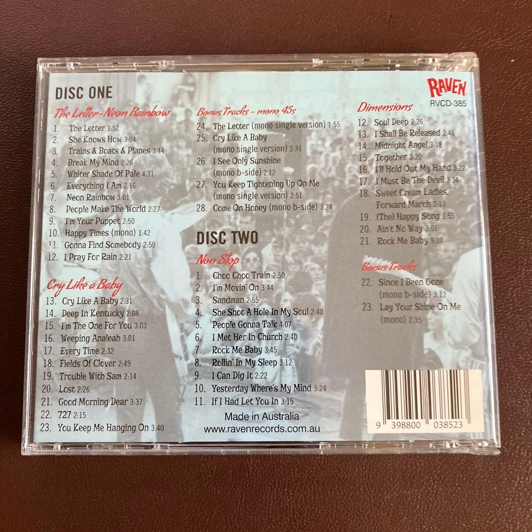 The Box Tops 2枚組CD 1967-1969