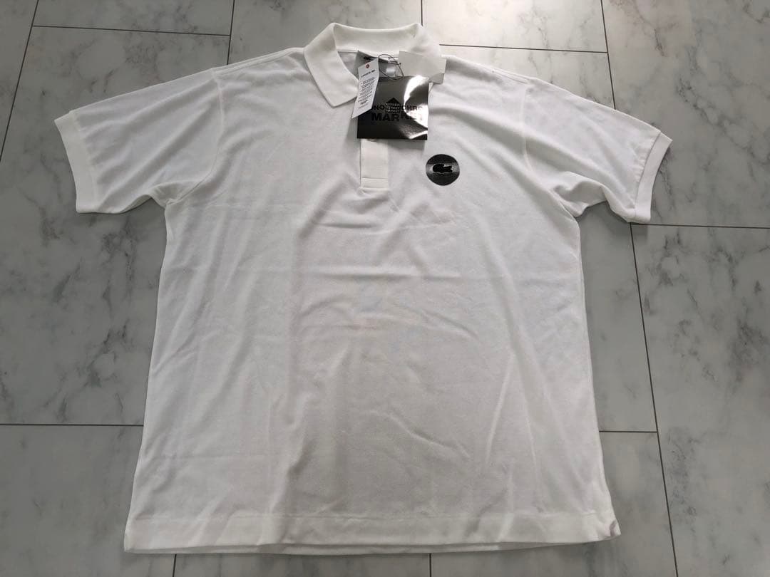 LACOSTE DOVER STREET MARKET ホワイトポロシャツ