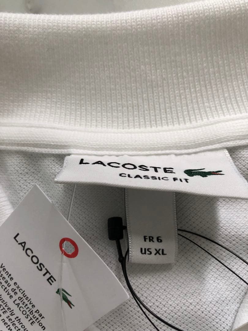 LACOSTE DOVER STREET MARKET ホワイトポロシャツ