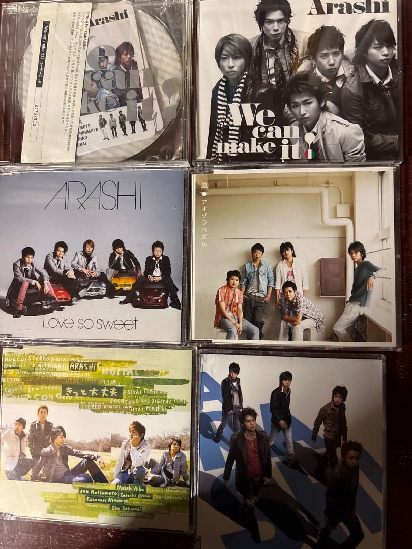 嵐シングルCD（通常盤➕初回限定盤）63枚まとめ売り