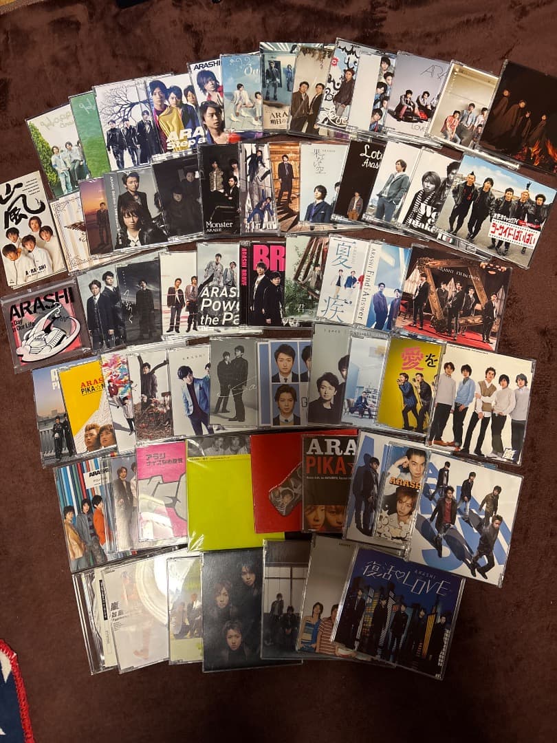 嵐シングルCD（通常盤➕初回限定盤）63枚まとめ売り