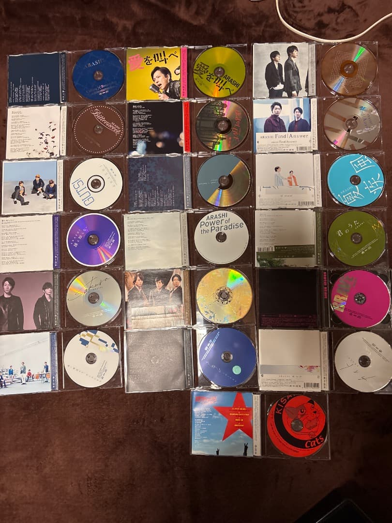 嵐シングルCD（通常盤➕初回限定盤）63枚まとめ売り