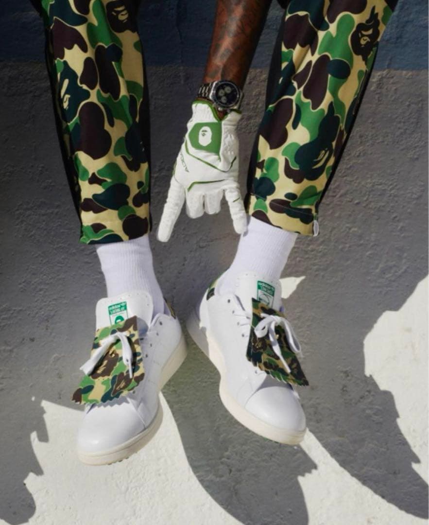 Shimazu BAPE×ADIDAS　ベイプ　アディダス　ゴルフ