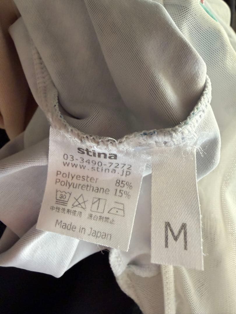 stina バレエ用レオタード 長袖 花柄　Mサイズ