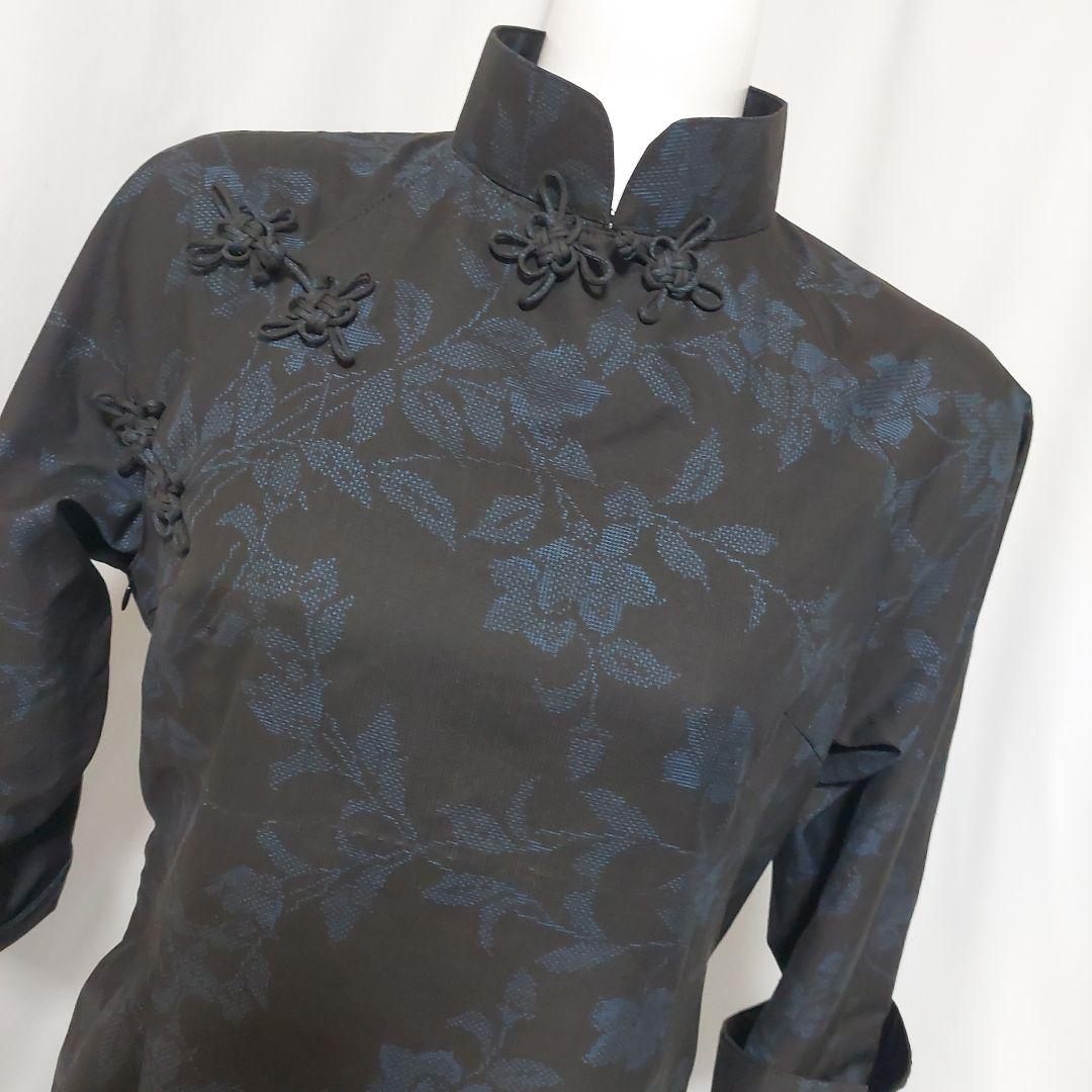 あやや様ご予約＊着物リメイクアオザイ風ワンピース