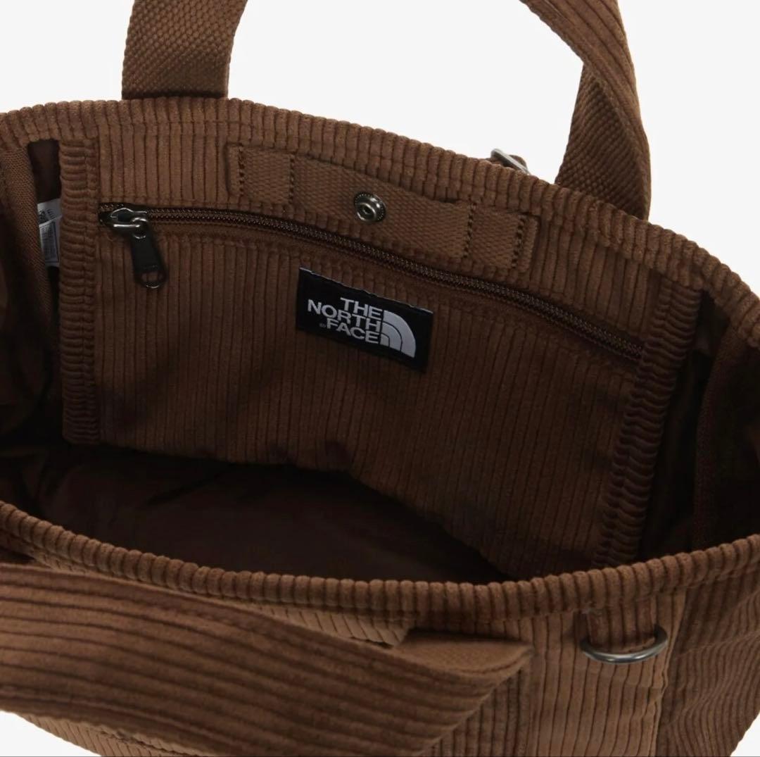 日本未入荷✨　新品未使用　ノースフェイス　コーデュロイ　トートバッグ　ブラウン