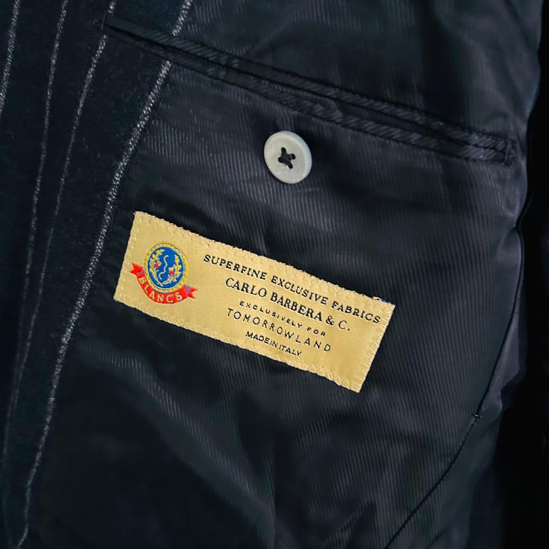 TOMORROWLAND × CARLO BARBERAスーツ　ストライプ　高級