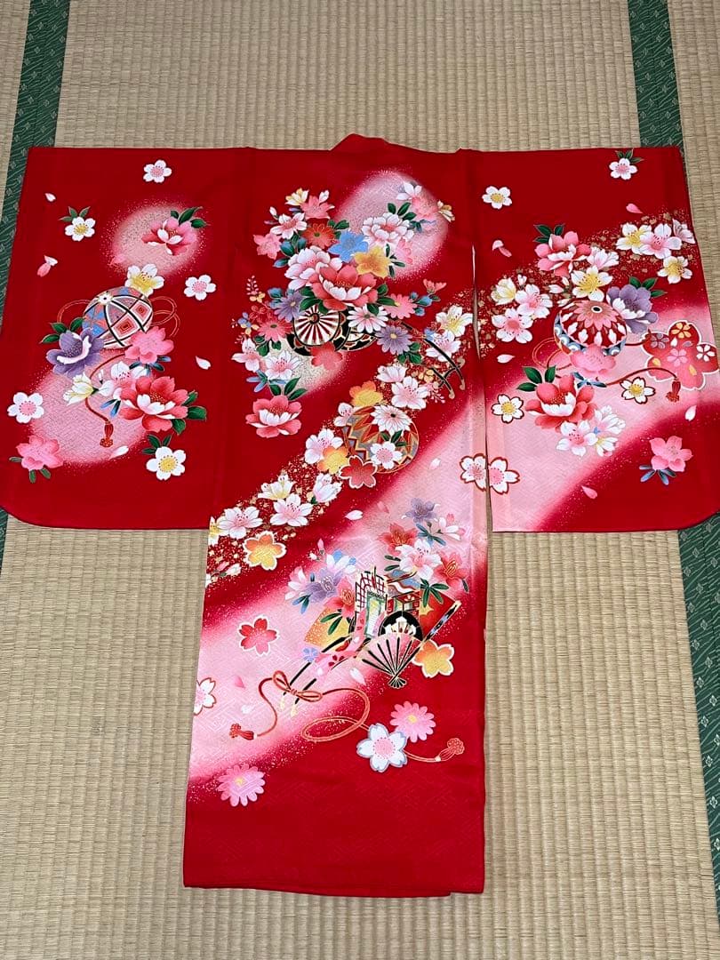 七五三 3歳 着物 被布 セット