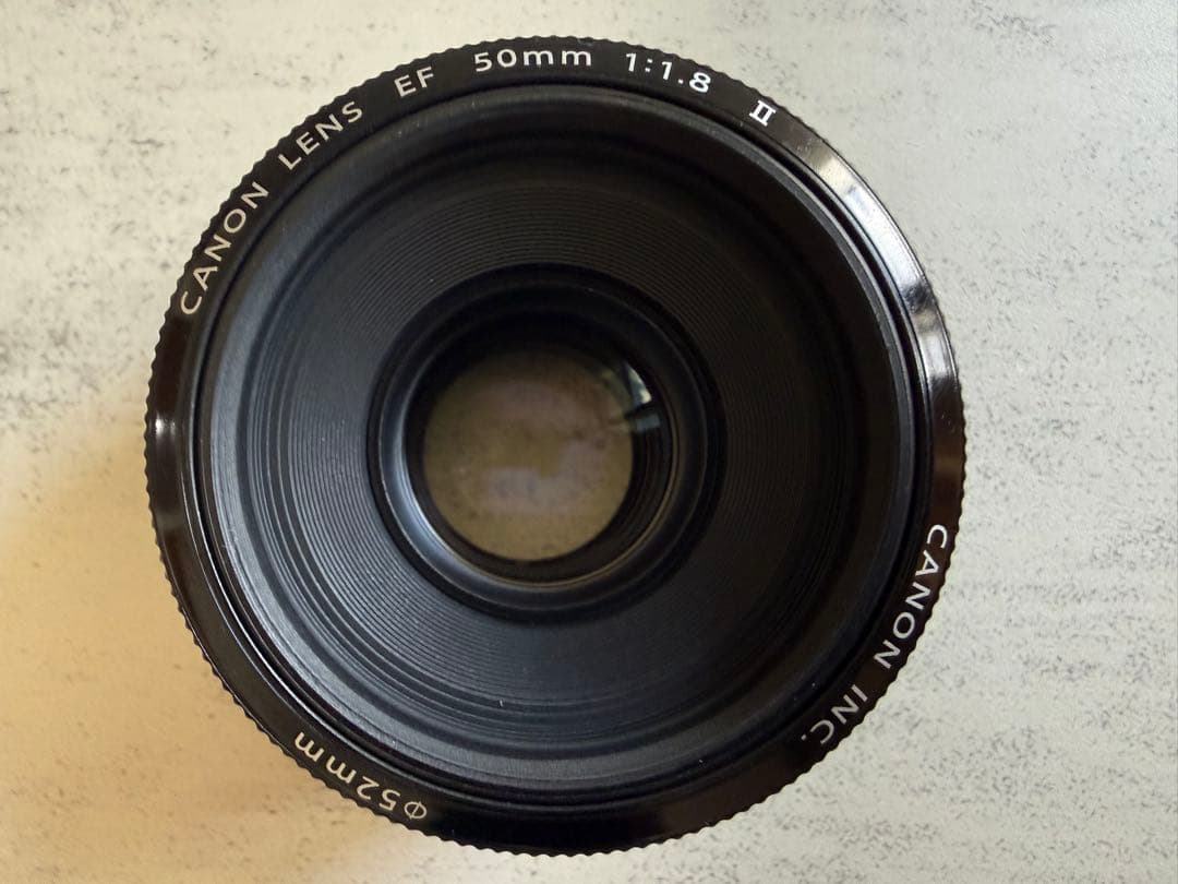 【美品】Canon EF 50mm f/1.8 II レンズ キャノン