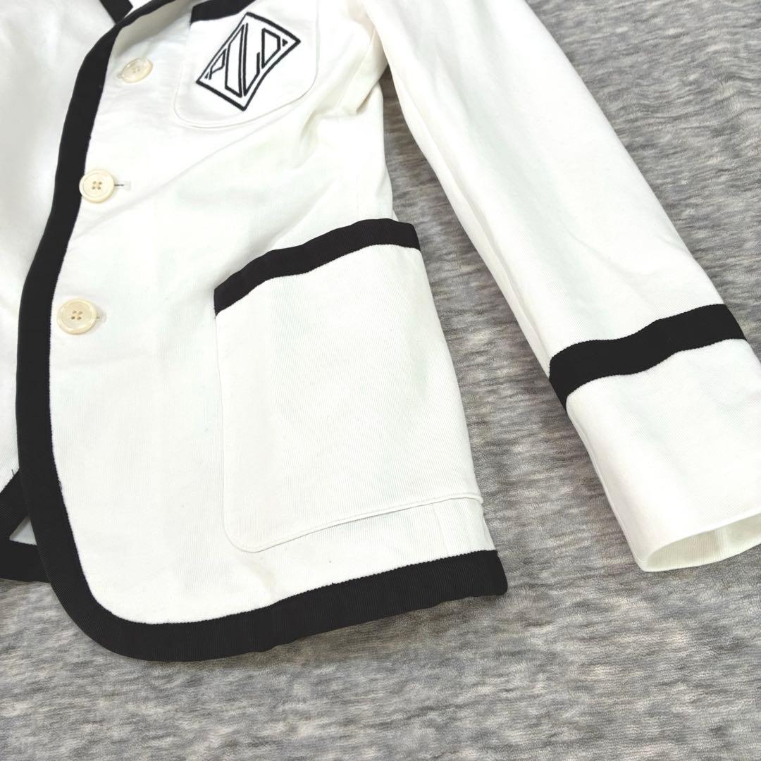 ポロラルフローレン　フレンチテリークリケットブレザー　バイカラー