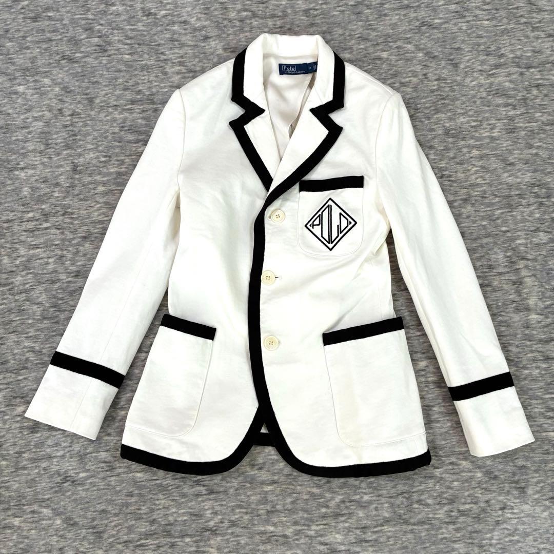 ポロラルフローレン　フレンチテリークリケットブレザー　バイカラー