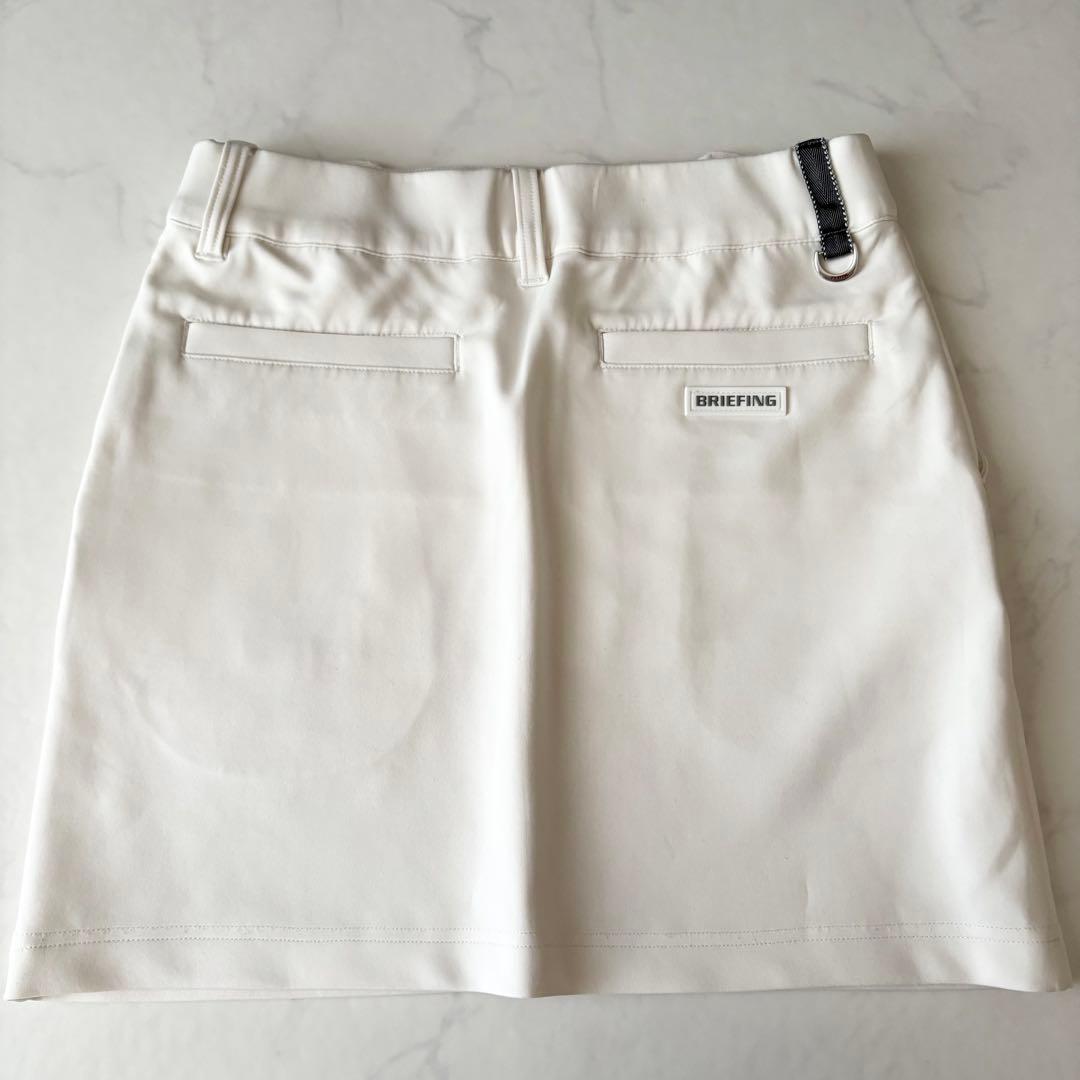 BRIEFING ブリーフィング 3D ロゴ スカート ホワイト 白 ゴルフ
