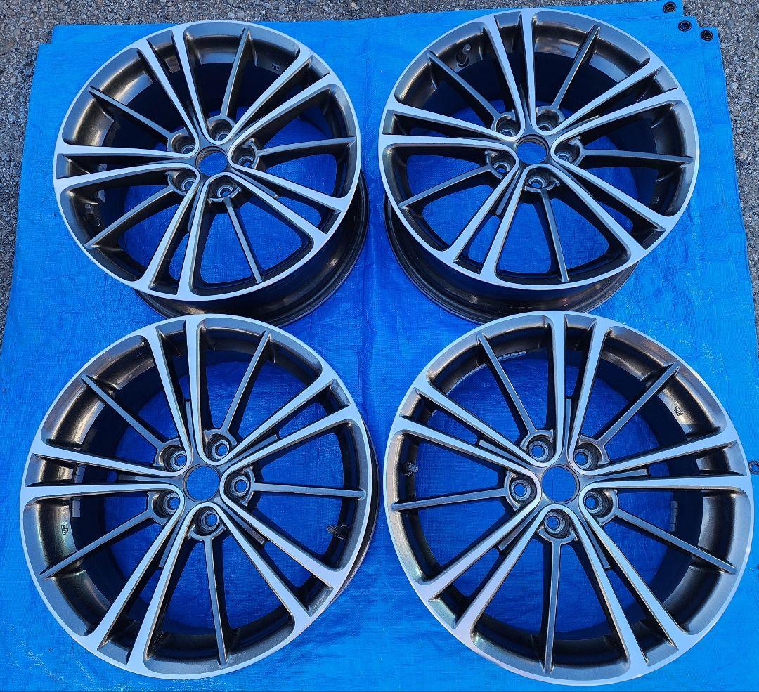たっちん86純正ホイール 17×7J +48 PCD100 5H 美品　②