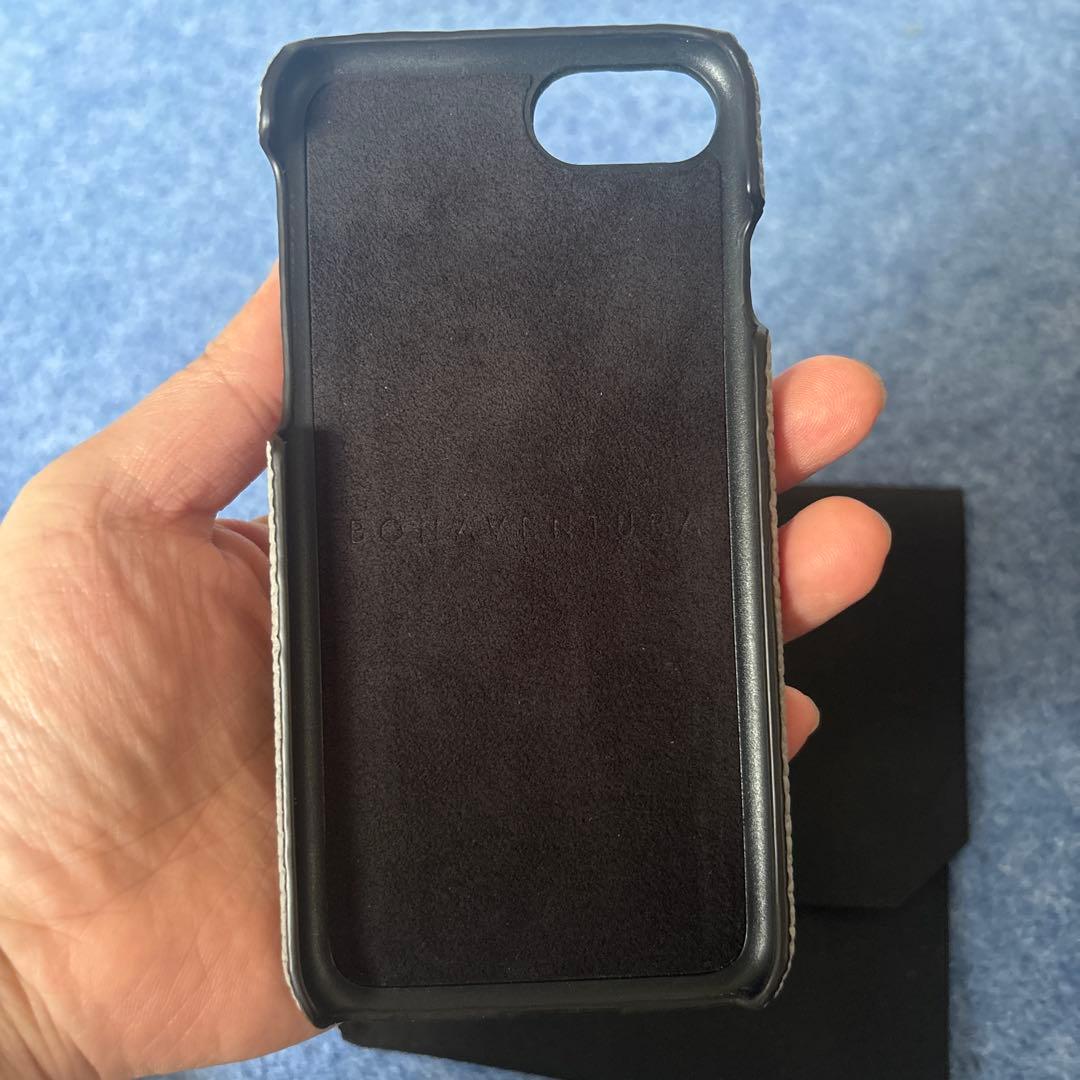 BONAVENTURA グレー iPhoneSE おまけ付き ボナベンチュラ