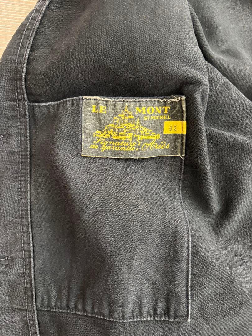 good one 　フランス製 ブラックモールスキン