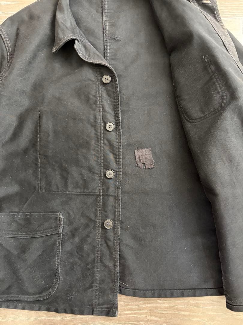 good one 　フランス製 ブラックモールスキン