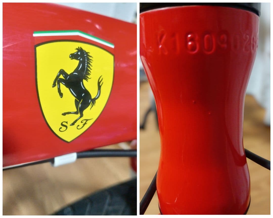 sarb035 Ferrari 折りたたみ自転車 FDB207E