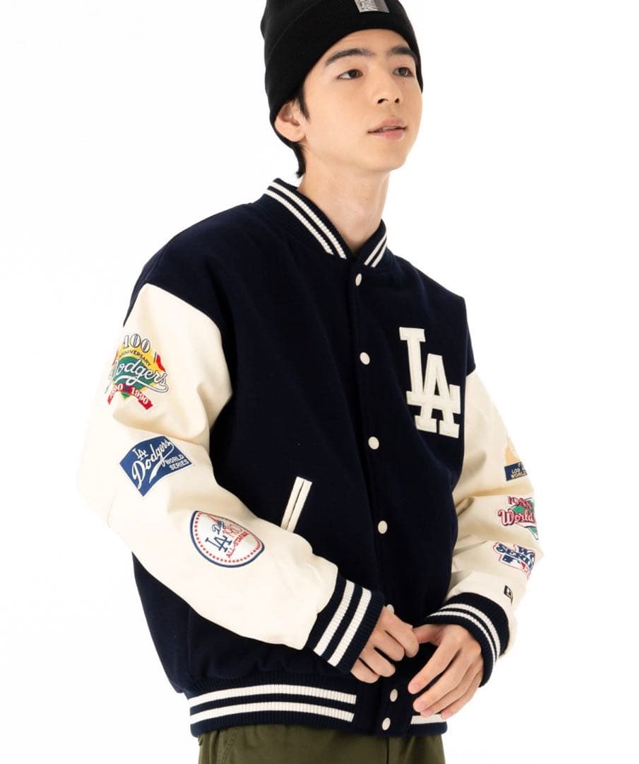 ニューエラ 韓国企画 ジャケット MLBスタジャン