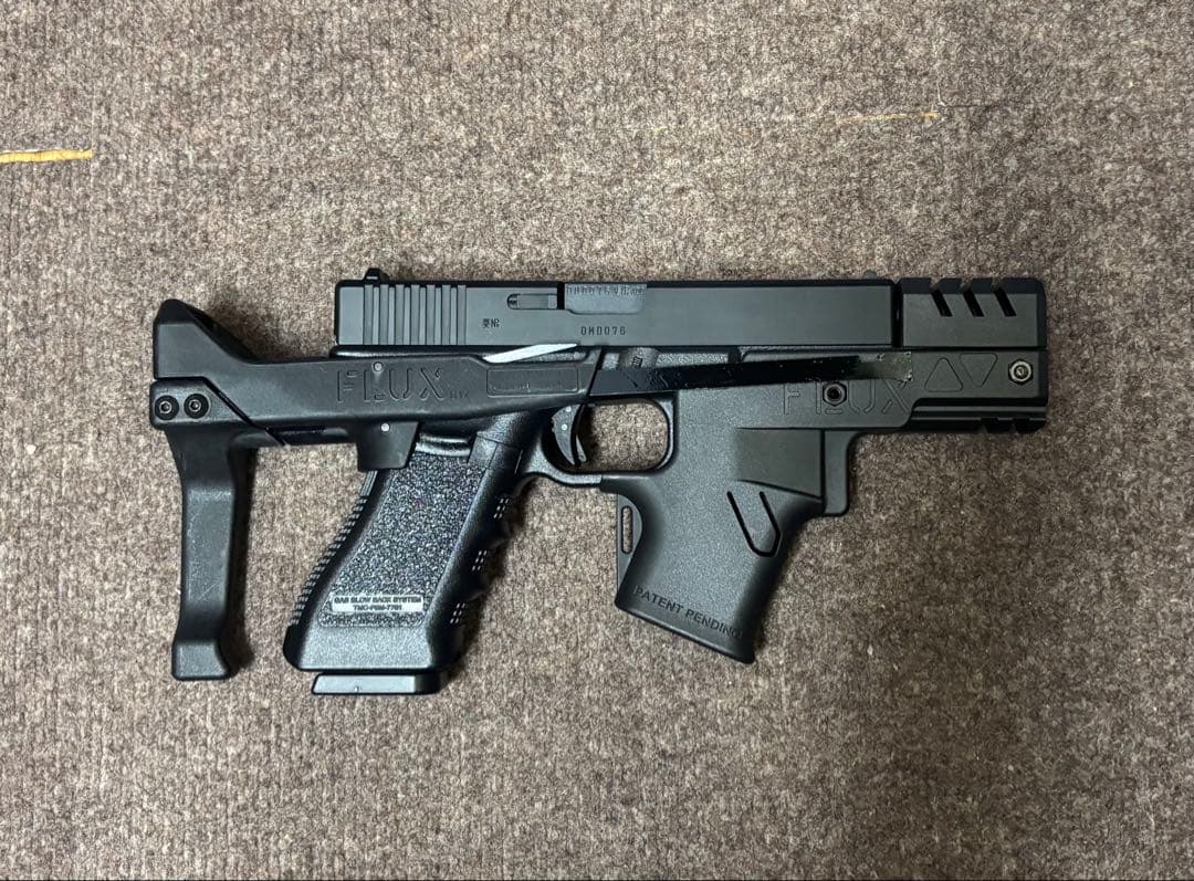 FLUX ストックセット グリップ グロック17 対応 東京マルイg17対応