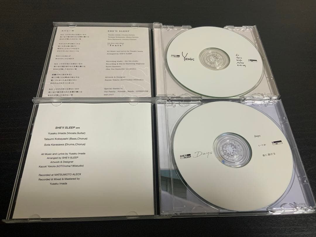 SHE'll SLEEP 廃盤 CD