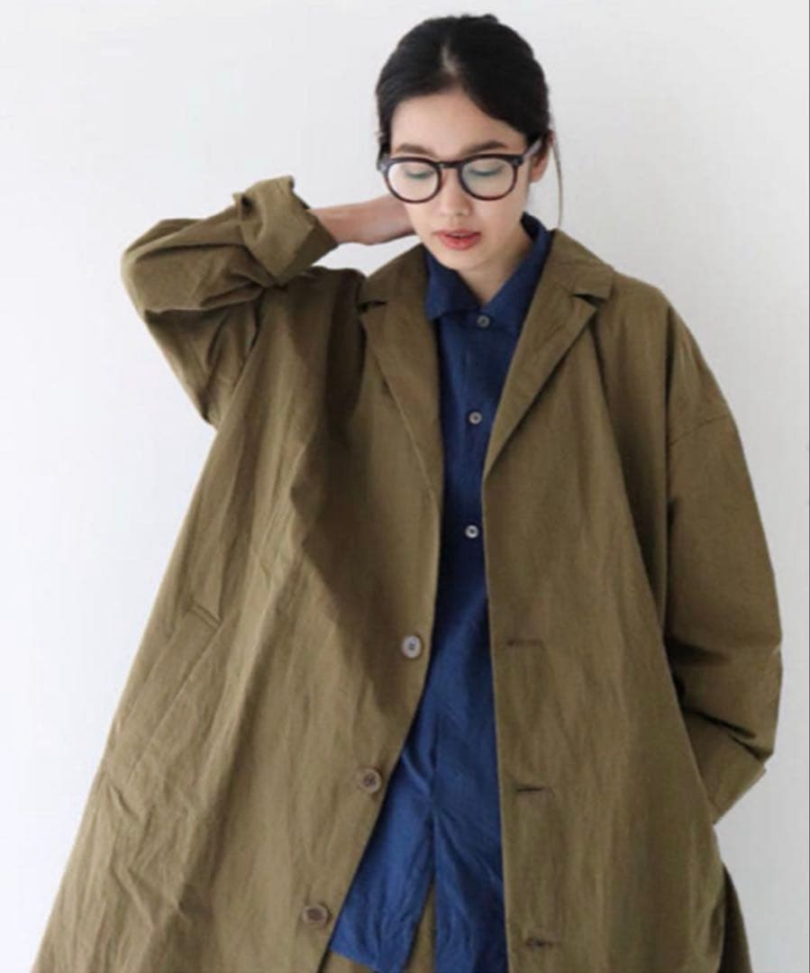 Veritecoeur/ヴェリテクール　C/Nウェザー3ボタンコート