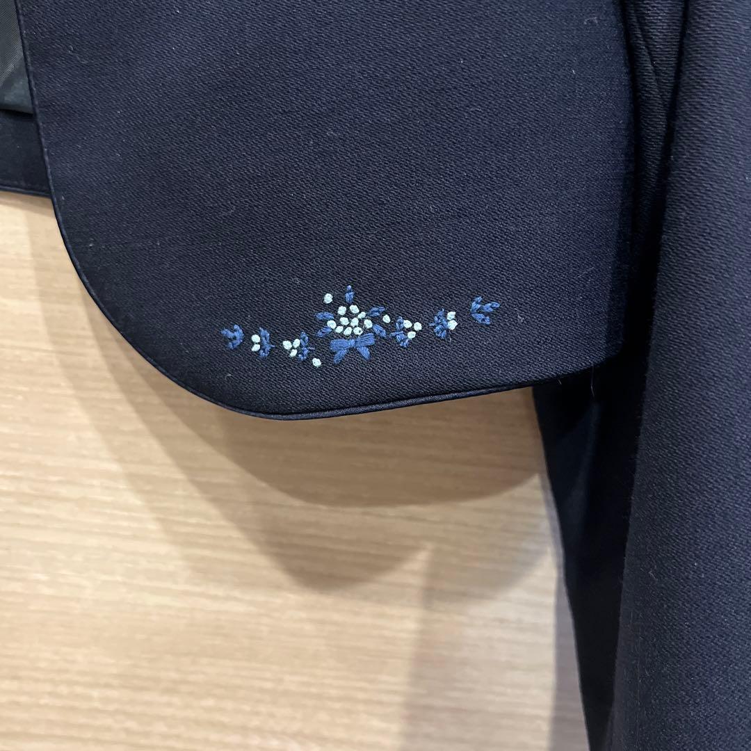 familiar アンサンブル　ワンピース　お受験　紺