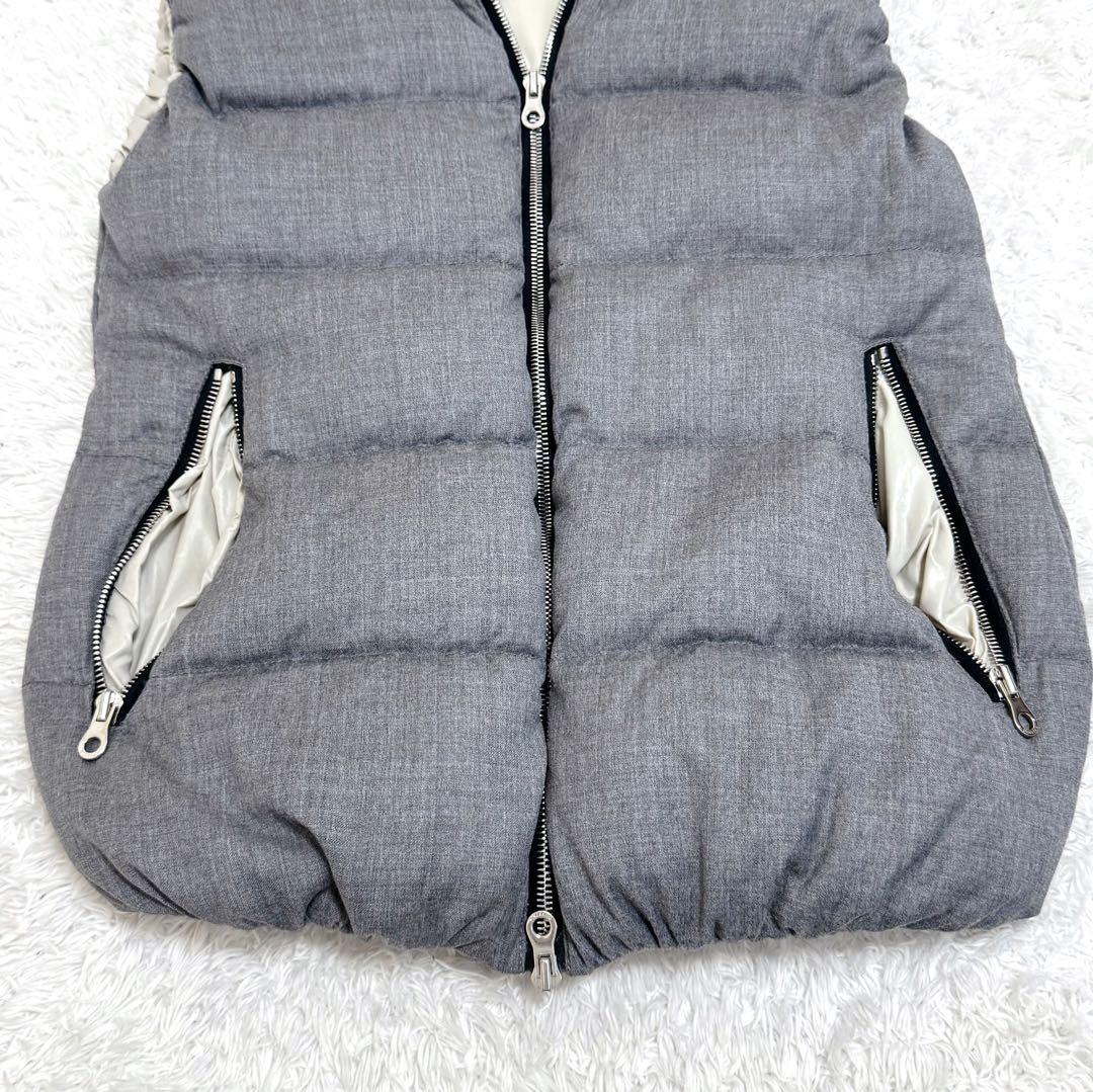 未使用級✨　 デュベティカ ダウン ベスト カシミヤ FEBEDUE　40