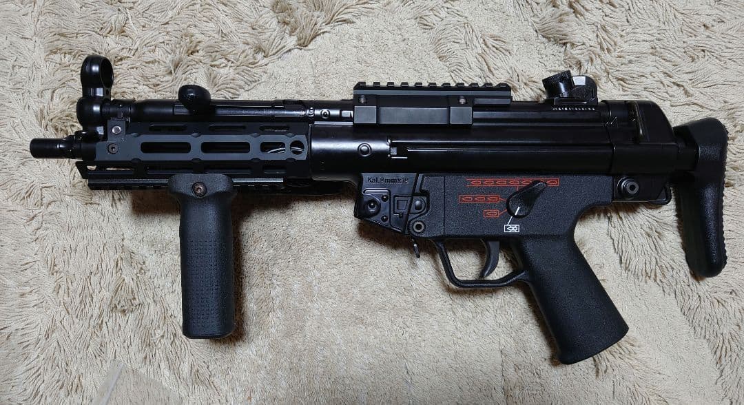 次世代電動ガン MP5A5外装カスタム マグプルシュリング
