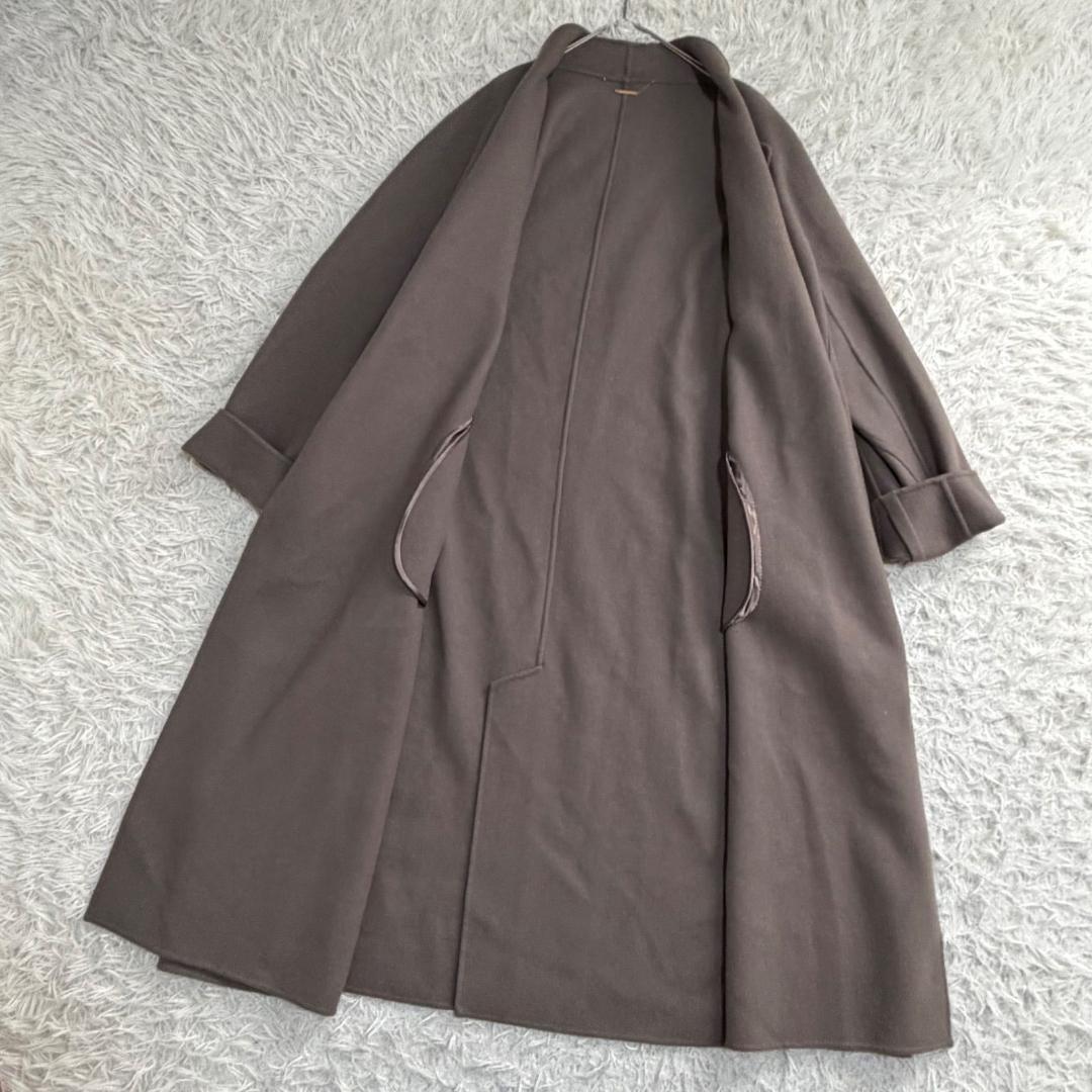 16390✨Chaos カオス ダブルフェイス リバーコート ガウンロングコート