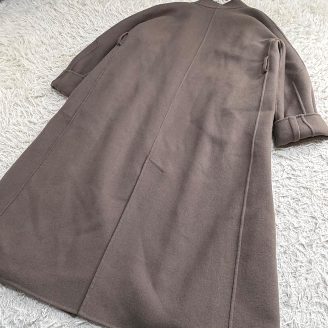 16390✨Chaos カオス ダブルフェイス リバーコート ガウンロングコート