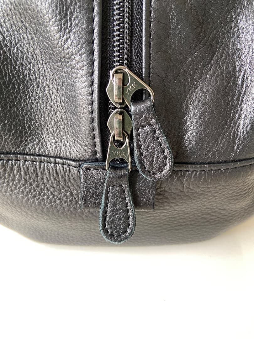 【美品】FUJITO フジト レザー ヘルメットバッグ メンズ 鞄 ミリタリー