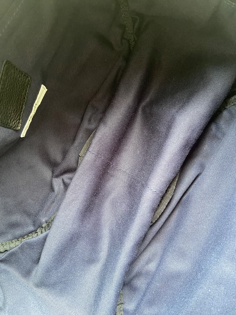 【美品】FUJITO フジト レザー ヘルメットバッグ メンズ 鞄 ミリタリー