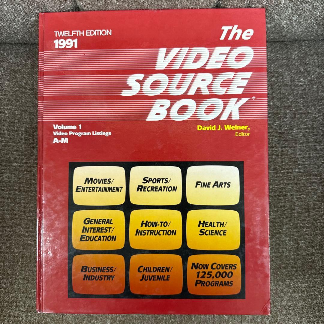 The Video Source Book 12th Ed 1991 1 A–M