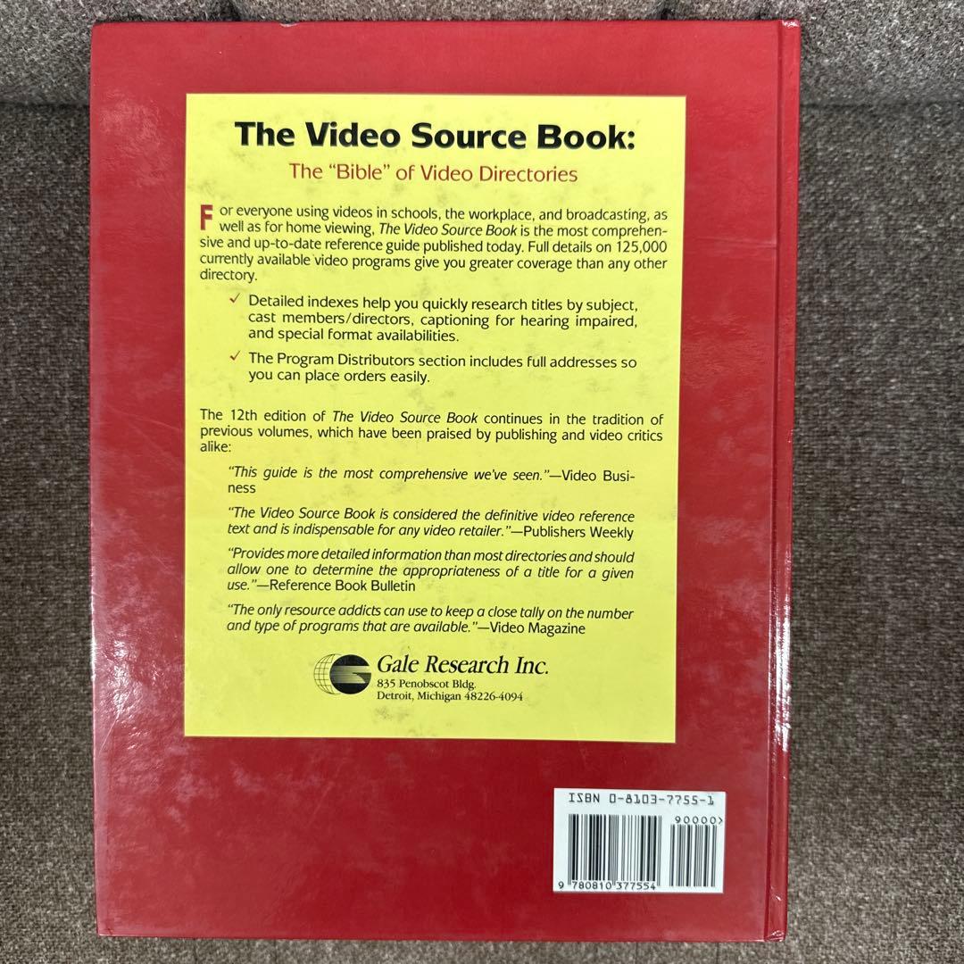 The Video Source Book 12th Ed 1991 1 A–M
