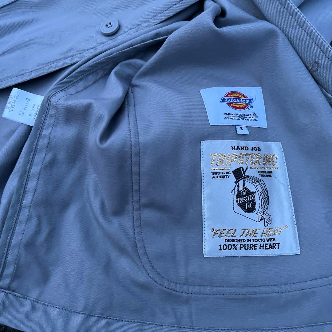 Dickies×tripstar×BEAMS セットアップ ライトグレー 20春