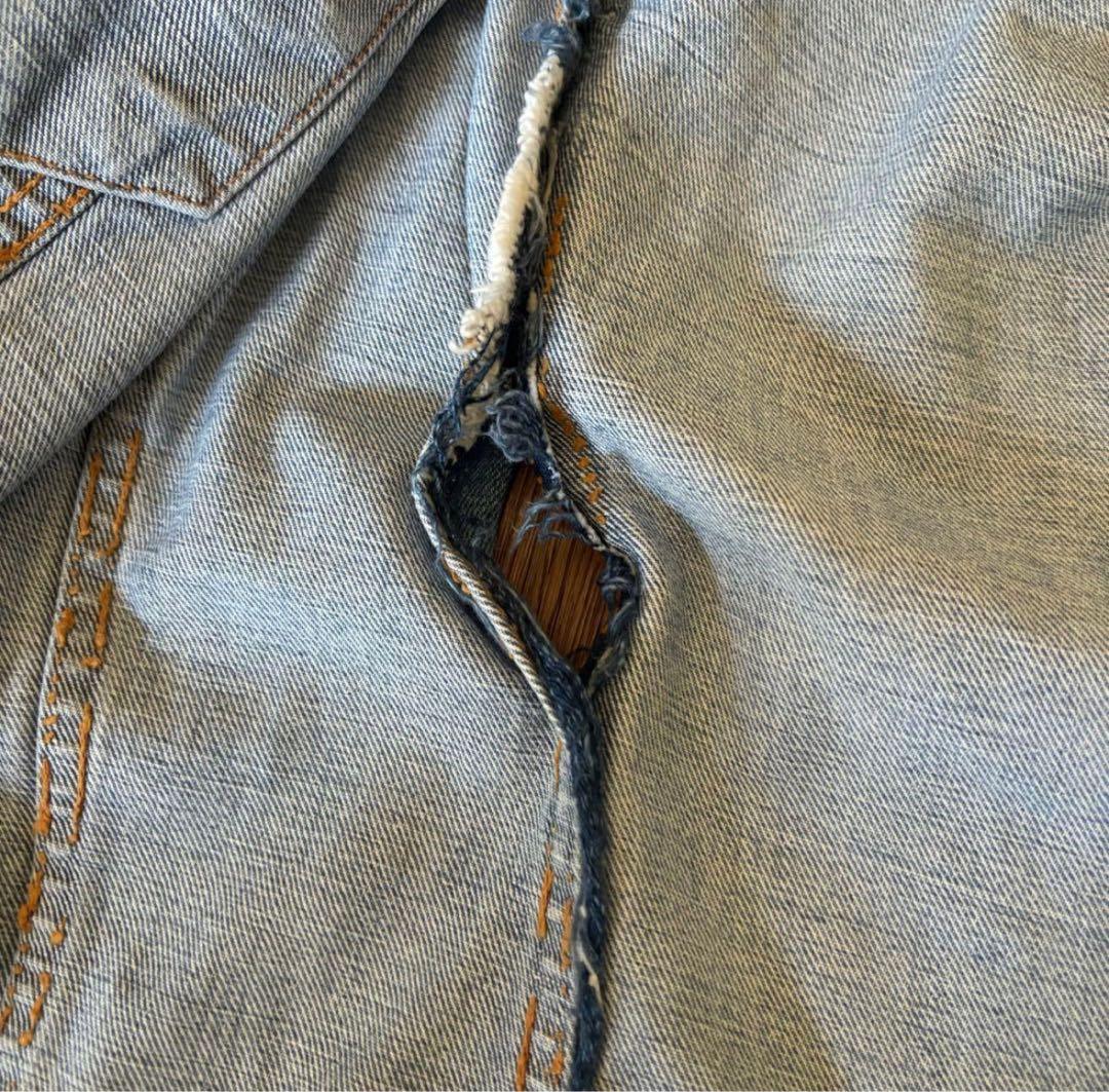 l*巻様 Levi's 60s 4th ビッグE デニムジャケット　Gジャン　布