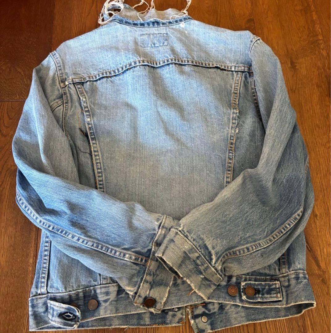 l*巻様 Levi's 60s 4th ビッグE デニムジャケット　Gジャン　布