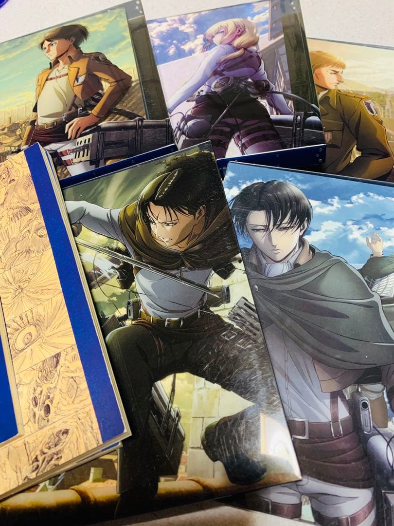 進撃の巨人 Season3 1.2.3.4.6 セット　Blu-ray 初回限定