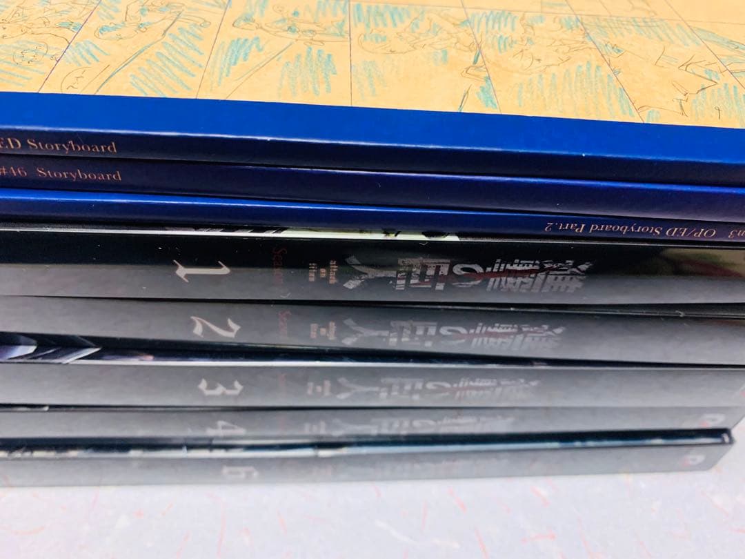 進撃の巨人 Season3 1.2.3.4.6 セット　Blu-ray 初回限定