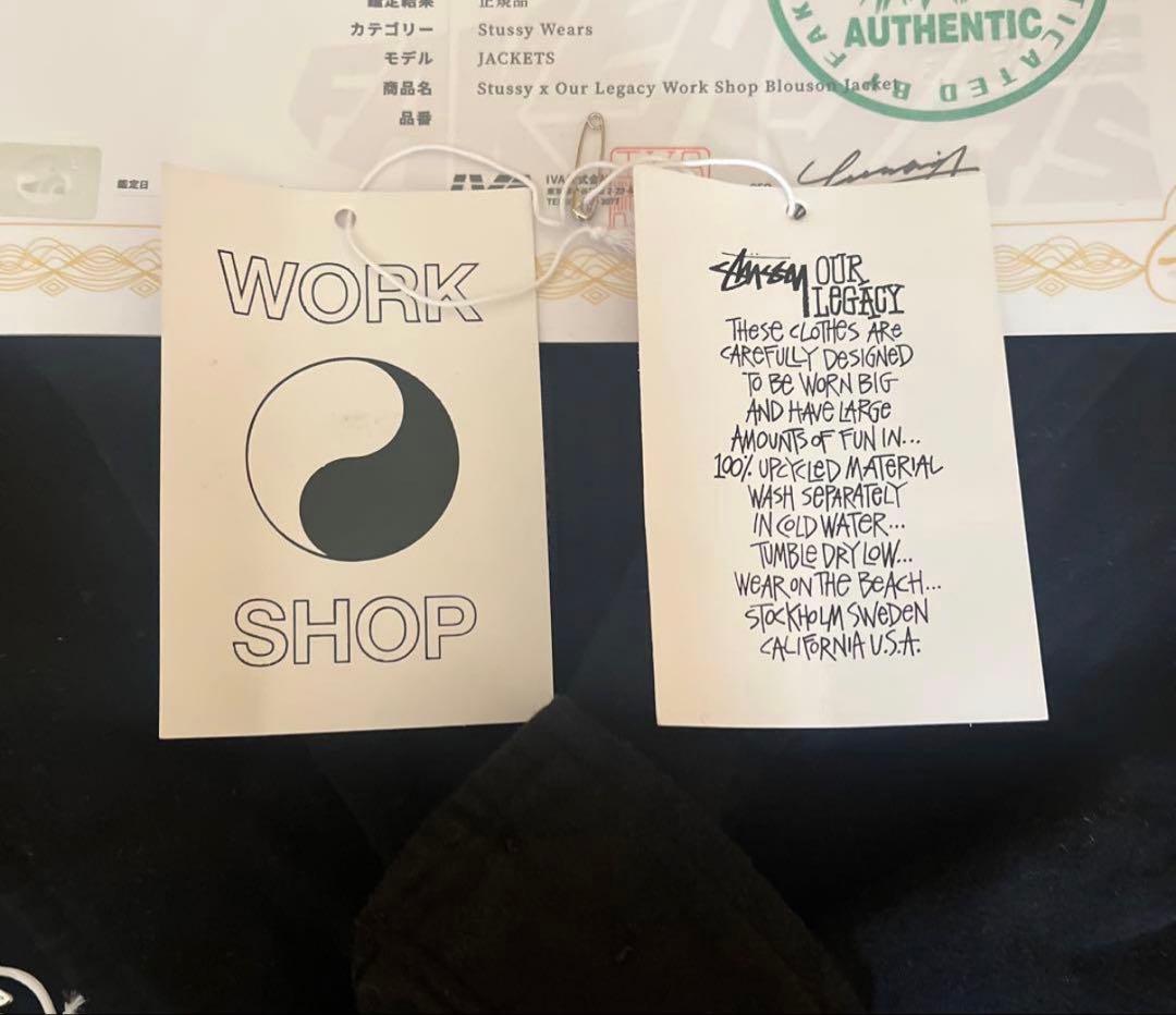 ジャケット・アウター stussy our legacy BLOUSON JACKET M