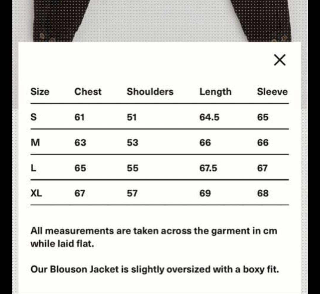 ジャケット・アウター stussy our legacy BLOUSON JACKET M