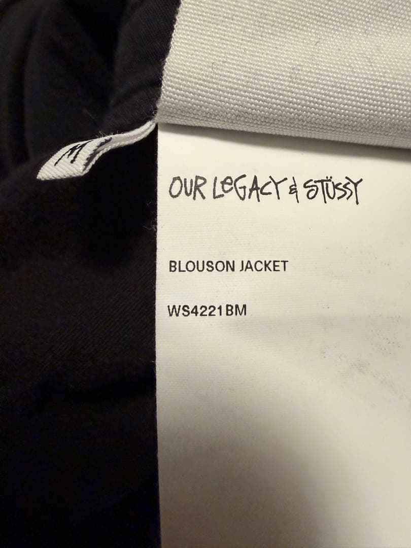 ジャケット・アウター stussy our legacy BLOUSON JACKET M