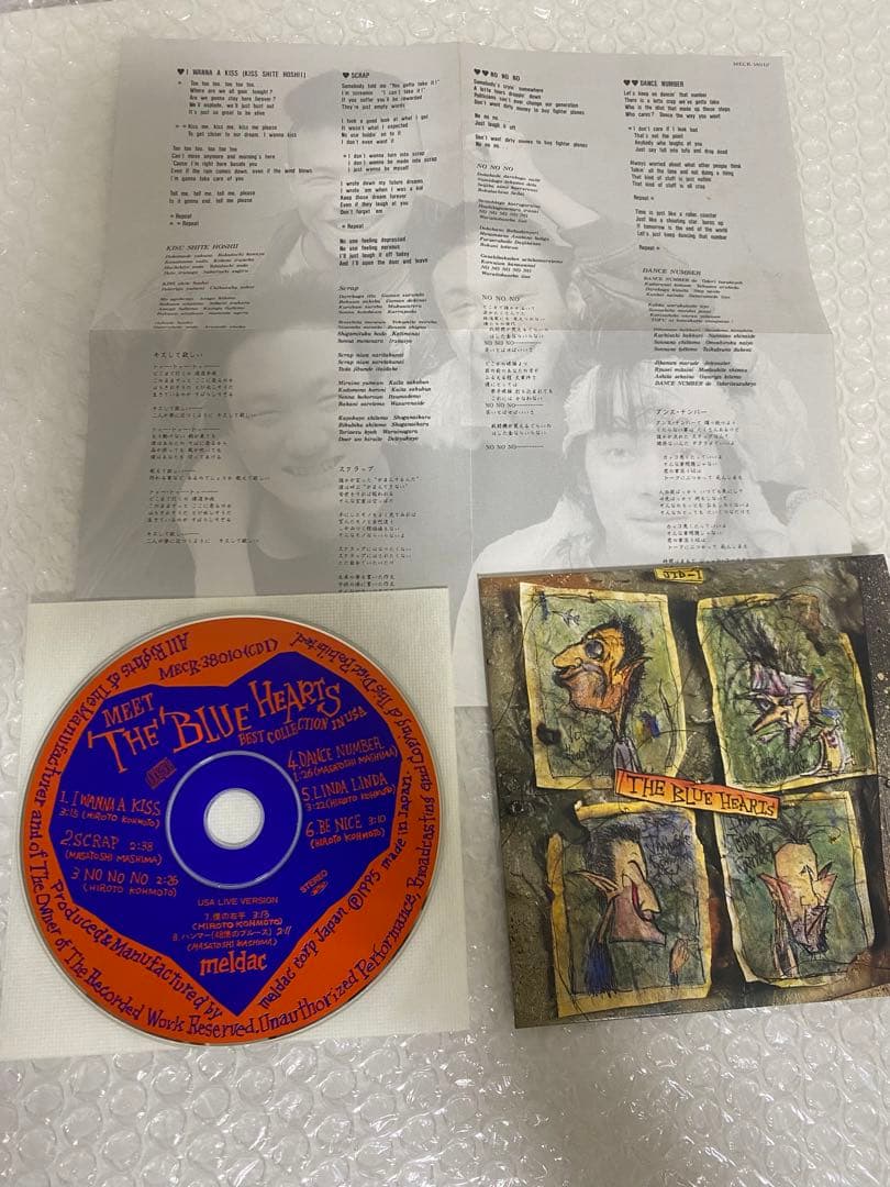 THE BLUE HEARTS ベストCD BOX 2枚組 USA盤