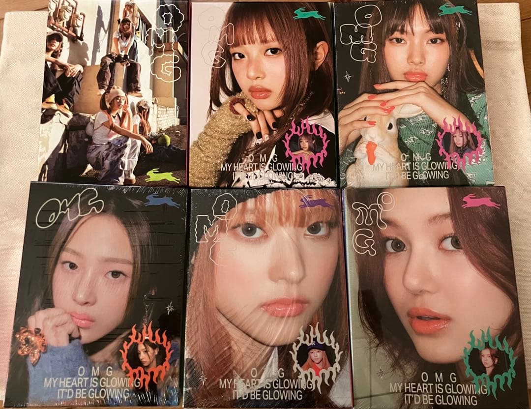 New jeans OMG & DITTO CDセット + 特典