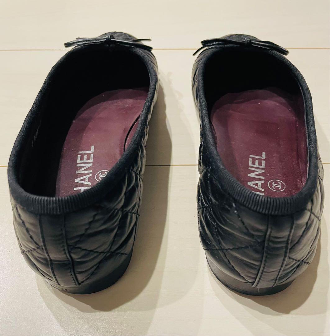 CHANEL シャネル　フラットシューズ　バレエシューズ　35 1/2