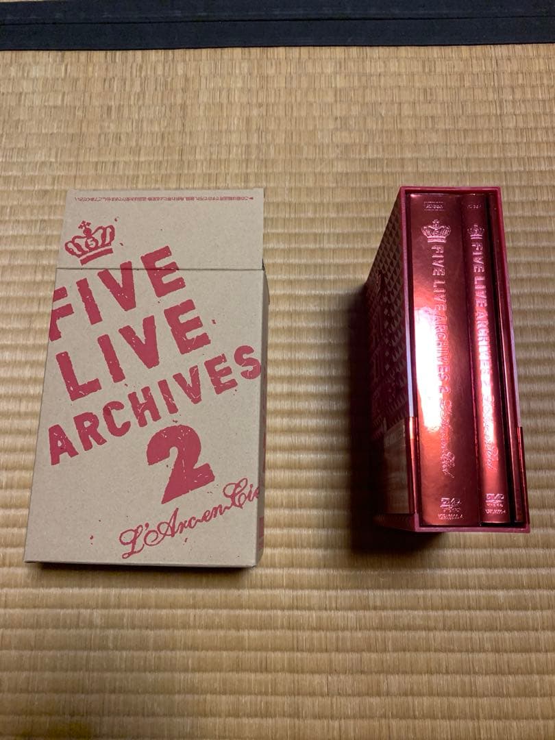 L'Arc〜en〜Ciel FIVE LIVE ARCHIVES2完全生産限定盤