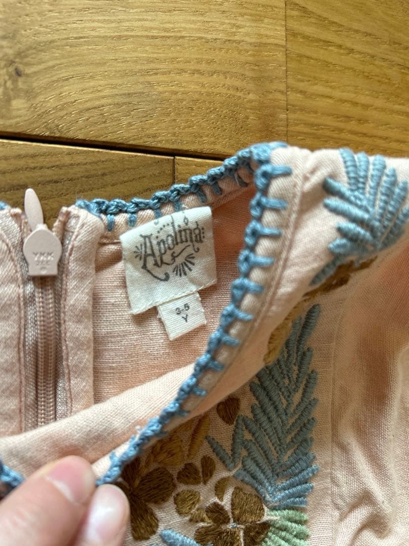 apolina kids dress ワンピース　3-5Y